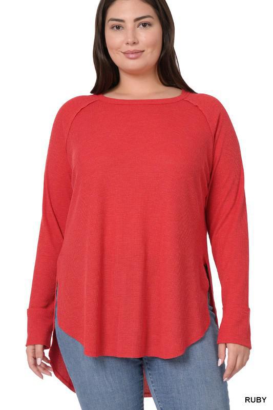 Baby Waffle Ragland Top