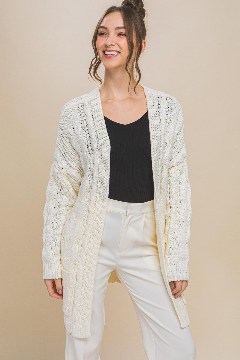 Chenille Cardi