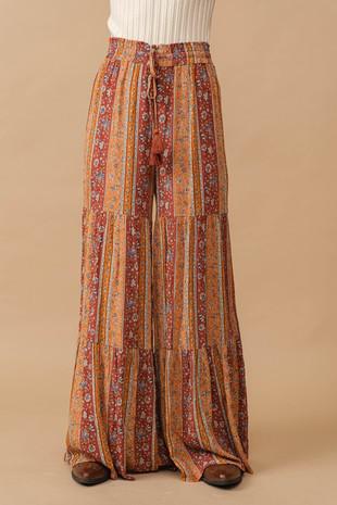 Floral Tiered Palazzo