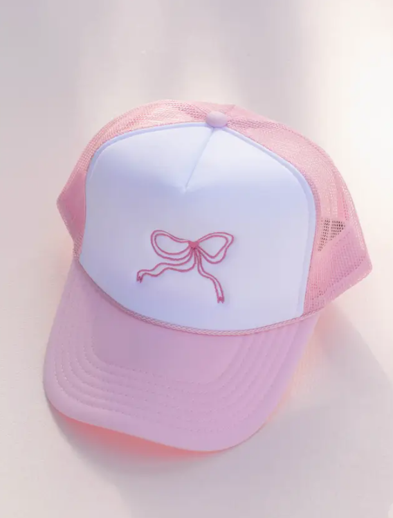 Coquette Bow Trucker Hat