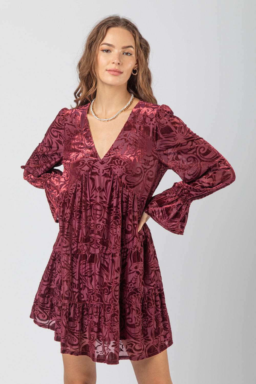 Wine Dress