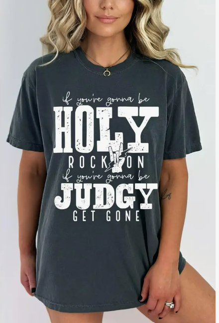Holy Rock On Tee