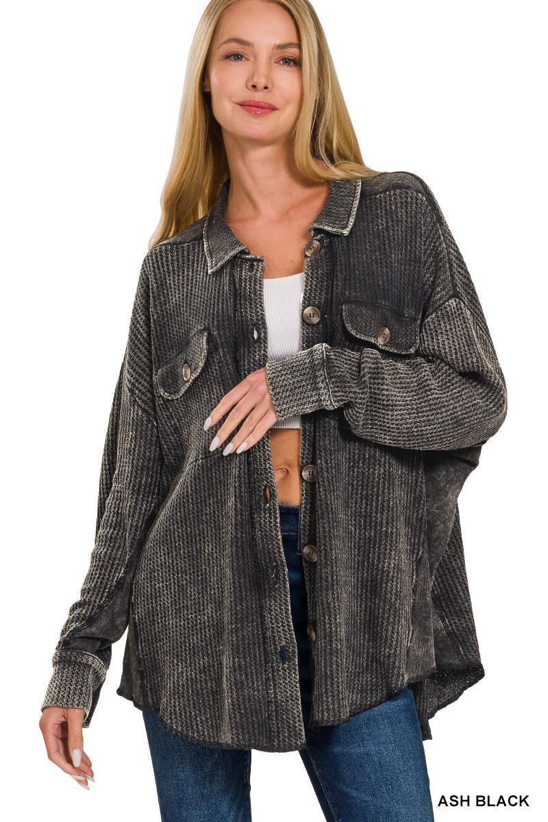 Waffle Oversize Top