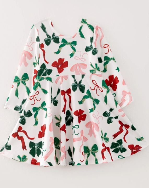 Christmas Bow Dress