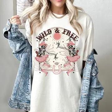 Wild & Free Skeleton Tee