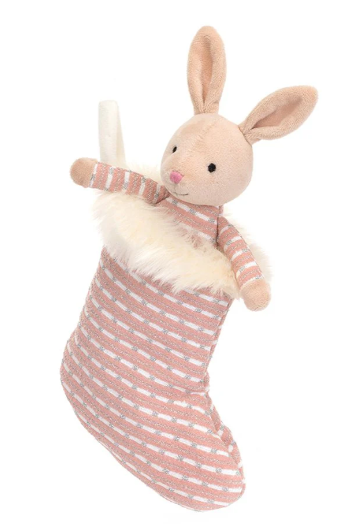 Shimmer Stocking Bunny