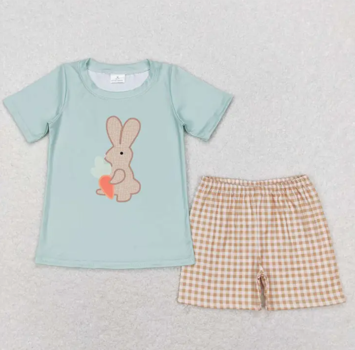 Bunny w/ Carrot Short Set