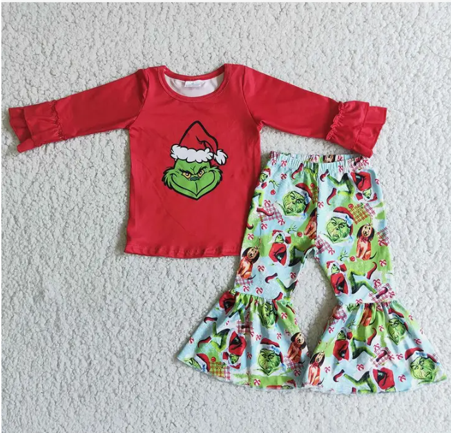 Grinch Bell Set