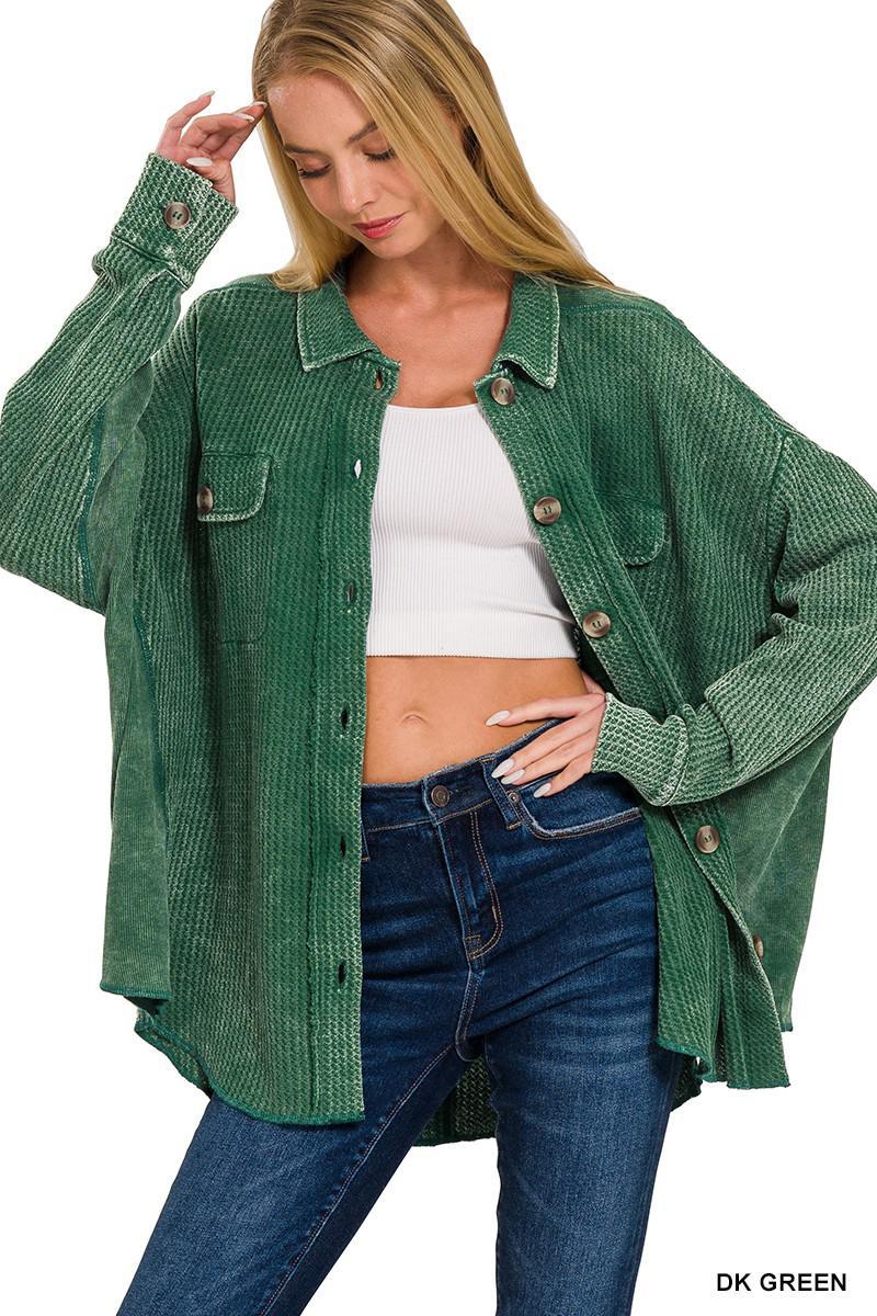 Waffle Oversize Top