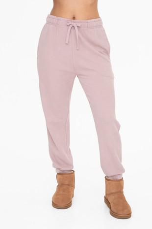 Pink Jacquard Joggers