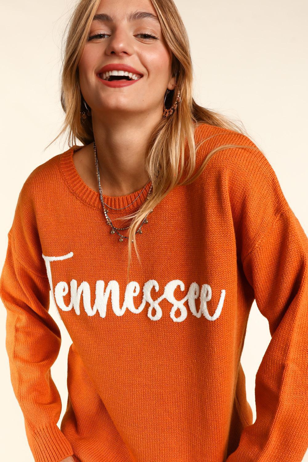 Tenn sweater orange