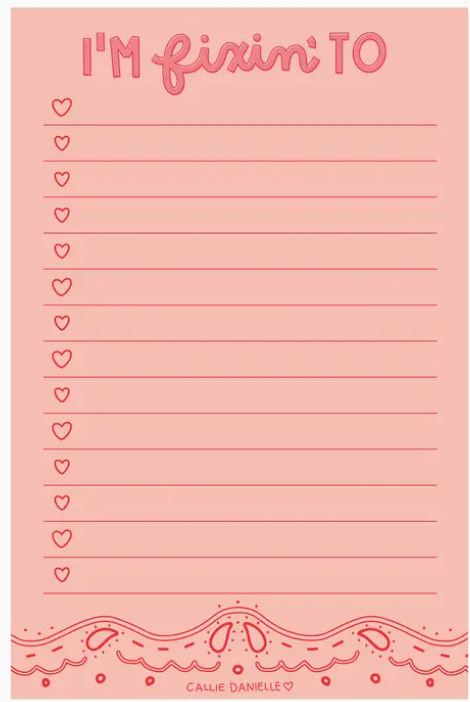 I'm Fixin' To Notepad