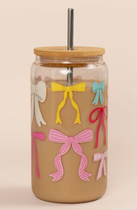 Coquette Bows Glass