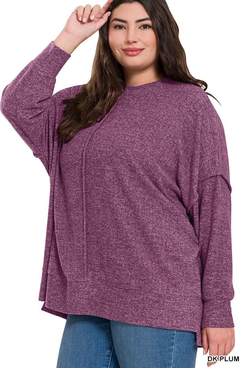 Plum Cute Swtr
