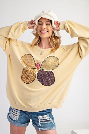 Butterfly Patch Top