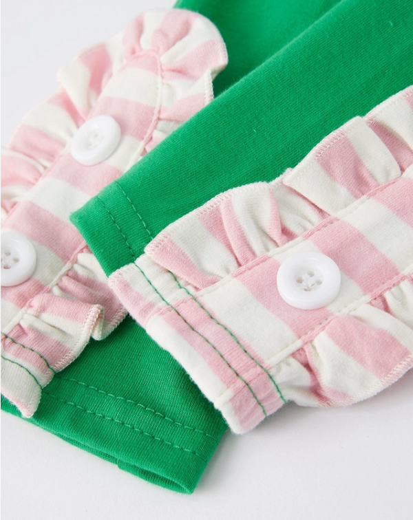 Pink Smocked Christmas