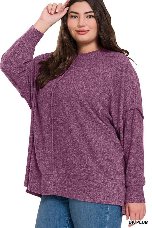 Plum Pretty Sweater