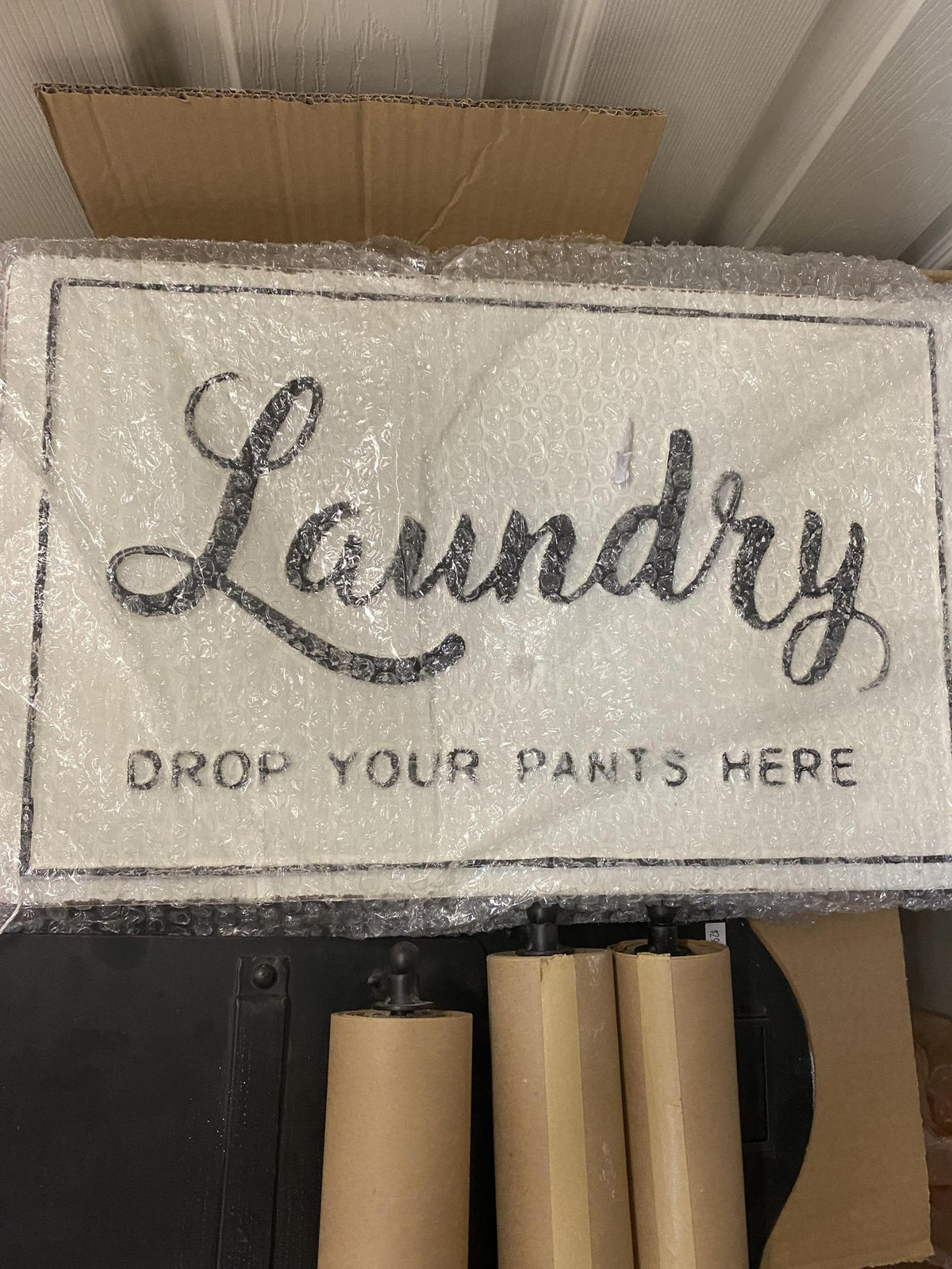 Metal Laundry Sign