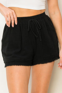 Raw Edge Shorts