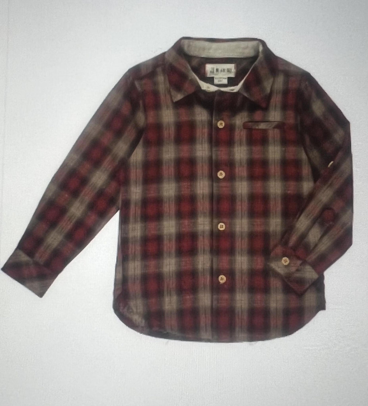 Red/Brn. Plaid Shirt