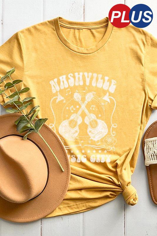 Nashville Mustard Tee