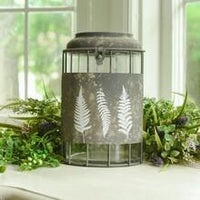 Glass and Metal Jar