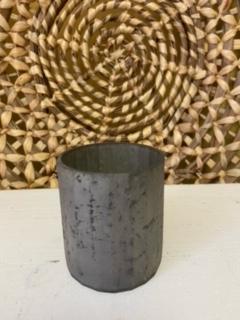 Oxidized votive cup