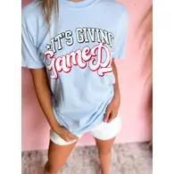 Its Giving Game Tee