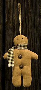 Primitive Gingerbread Ornament