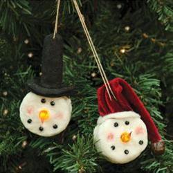 Snowman Tea light