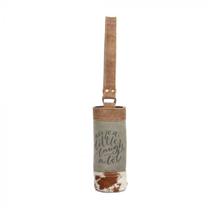 Laugh a Lot wine bag