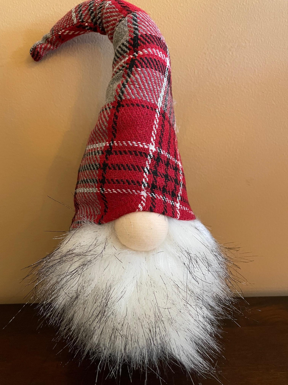 Holiday Plaid Gnome