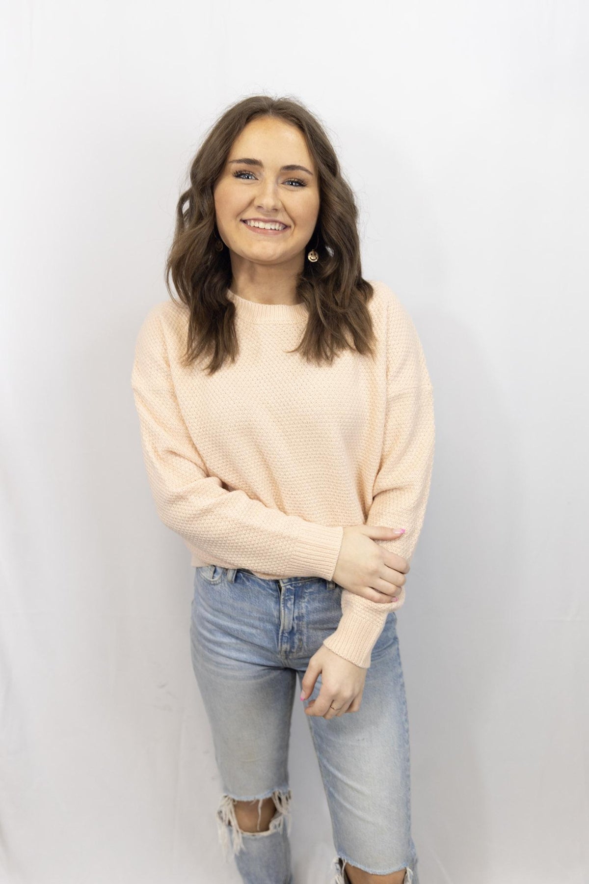 Just Peachy Sweater