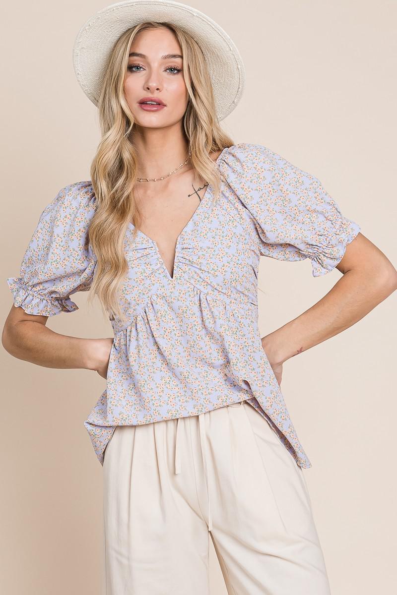 Lavender Tea Top