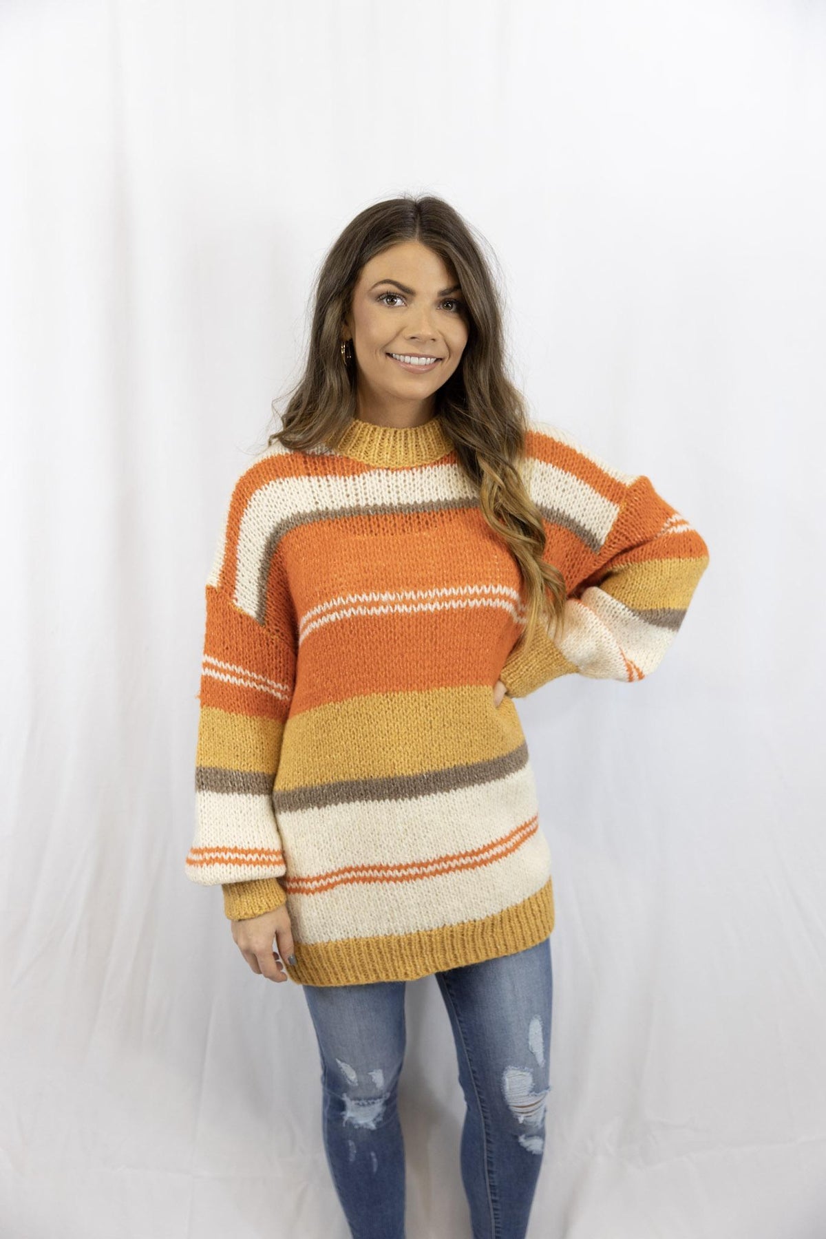 Orange/Caramel sweater