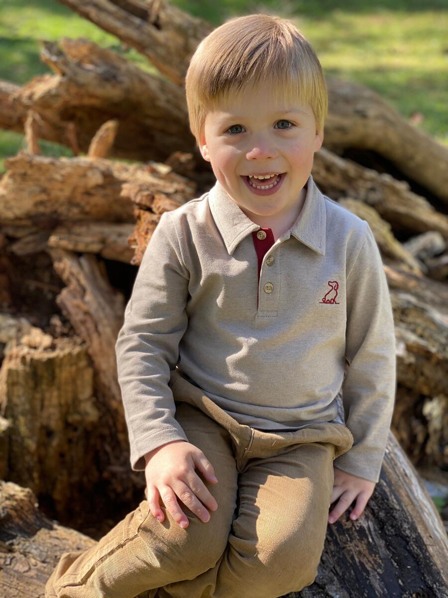 Spencer Polo Mushroom