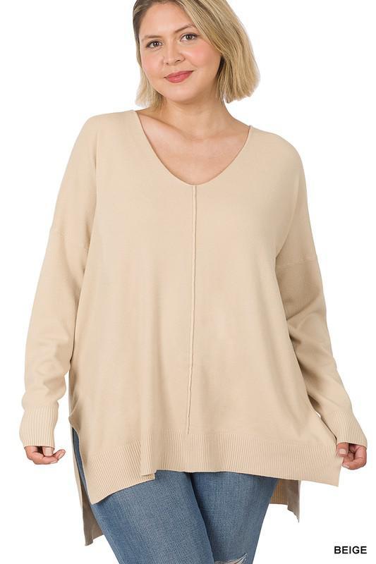 On my way V-Neck sweater