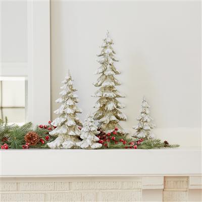 Gold Snow Tree