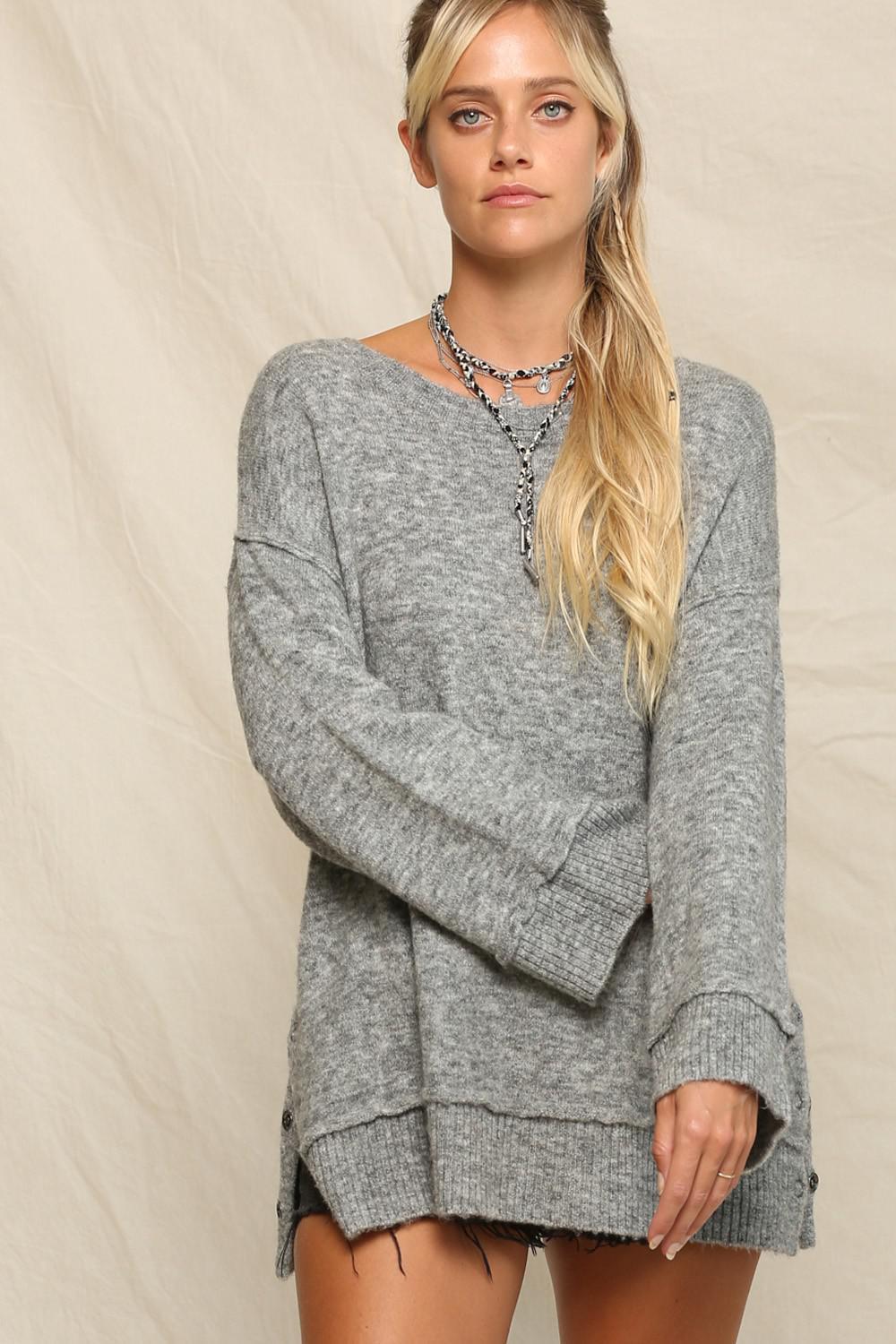 Grey Skies Sweater