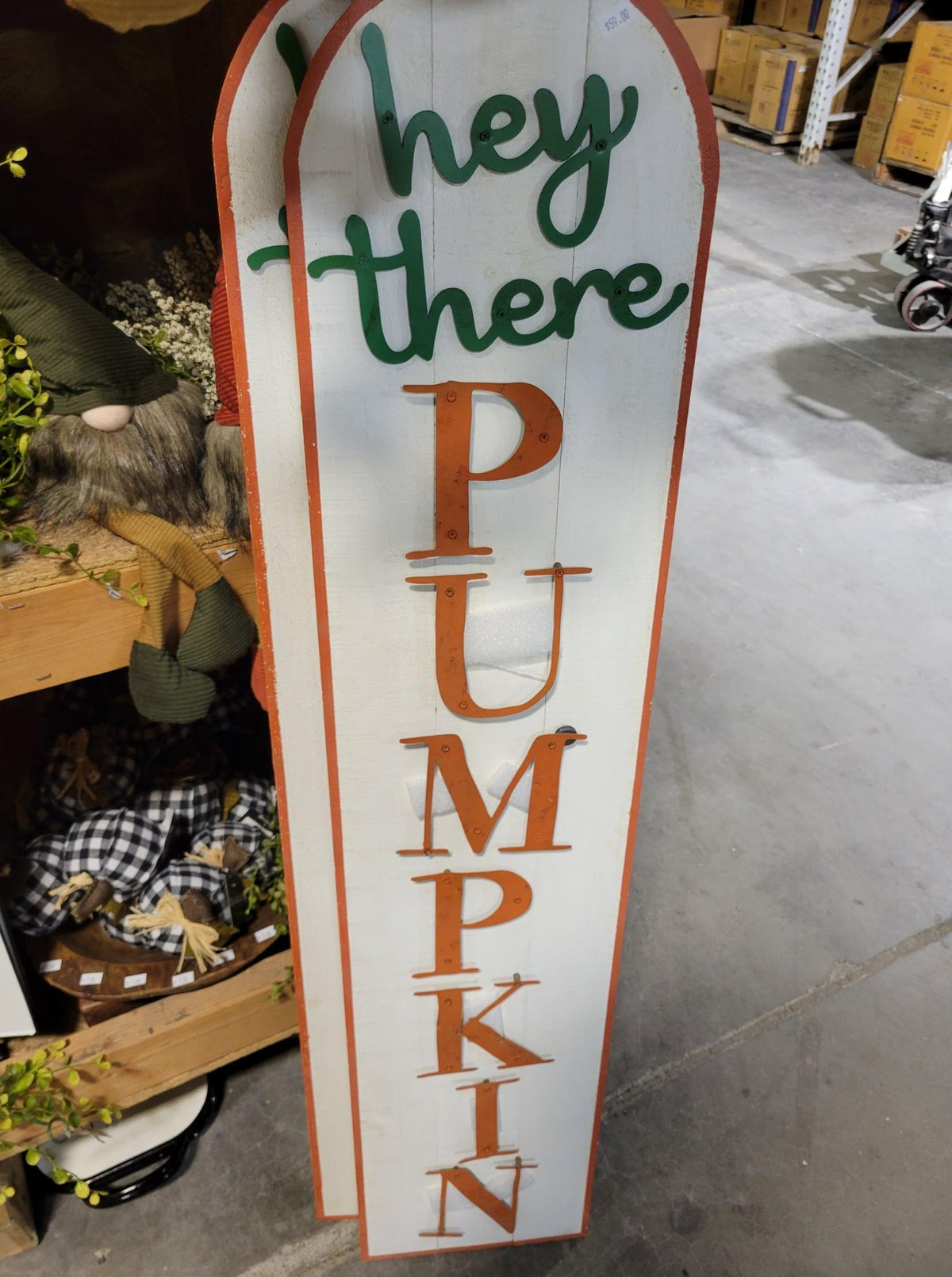 Hey There Pumpkin Sign