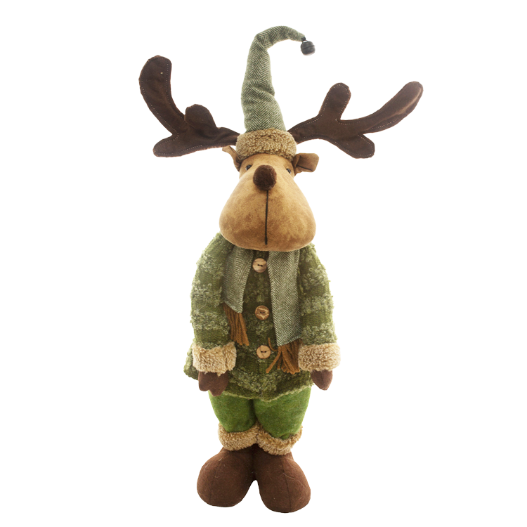 Green sweater moose