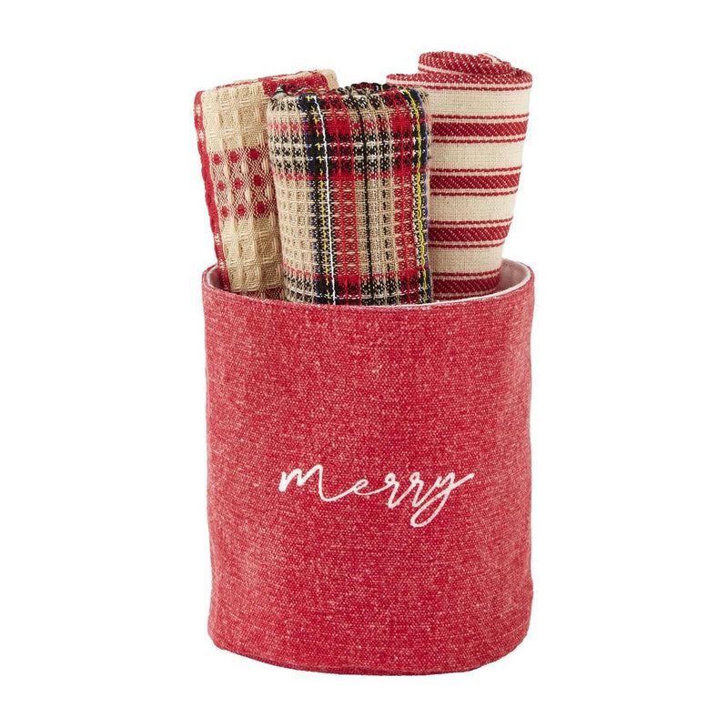 Tartan Towel Set