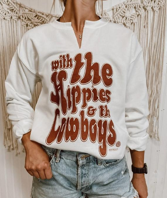 Hippies & Cowboys Sweatshirt