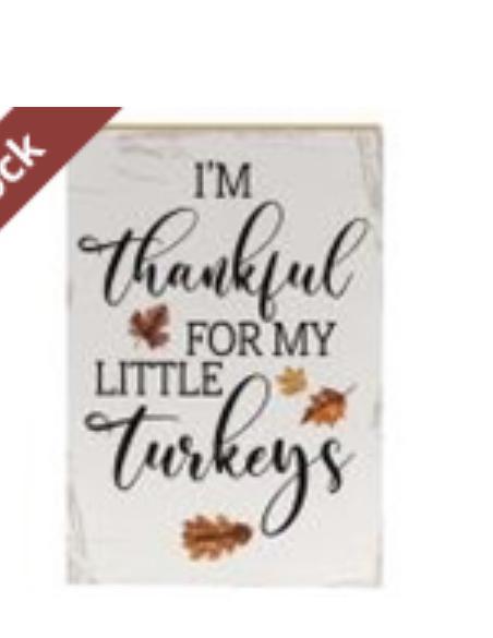 Thankful for  My Little Turkey's Block