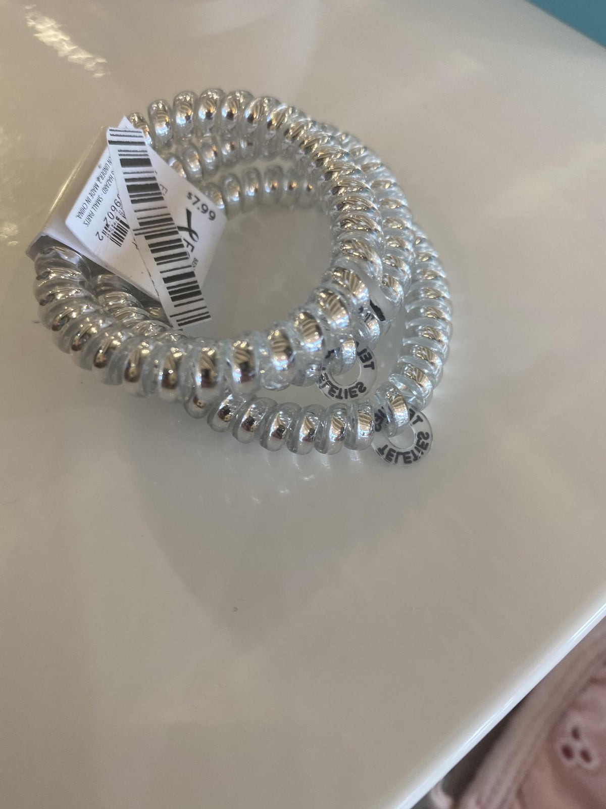 Electric silver teleties