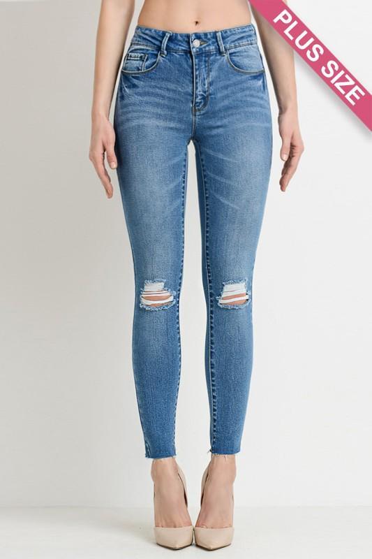 mid rise jeans